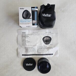 Vivitar 2.2x Professional 58 mm Telephoto Lens